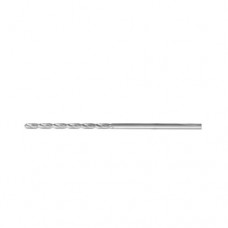 Twist Drill Smooth Shaft Stainless Steel, Diameter 3.2 mm Ø